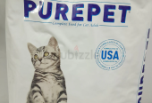 Purepet Adult Cat Food 3kg- Chicken/ Ocean fish/ Tuna and salmon