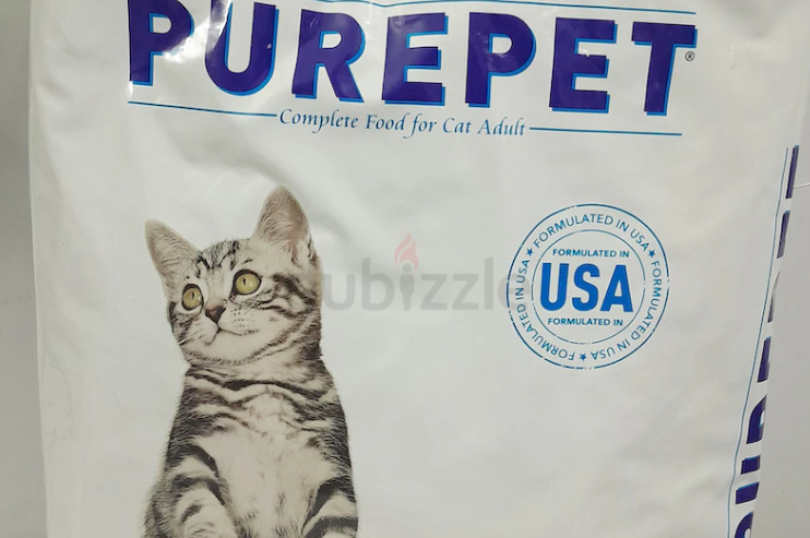 Purepet Adult Cat Food 3kg- Chicken/ Ocean fish/ Tuna and salmon