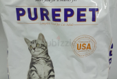 Purepet Adult Cat Food 3kg- Chicken/ Ocean fish/ Tuna and salmon