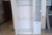 new 3door cabinet White colour made in Thailand