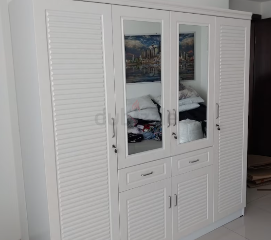 Brand new 4door wardrobe with mirror available