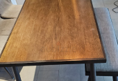 Dining table bench