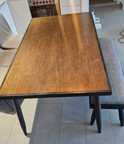 Dining table bench