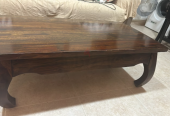 Solid wood coffee table for immediate sale