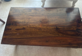 Solid wood coffee table for immediate sale