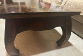 Solid wood coffee table for immediate sale