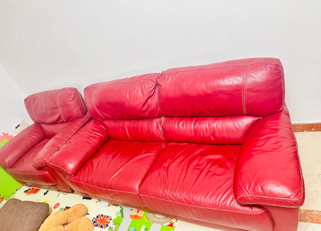 Genuine 3 seater leather sofa for sale