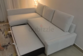 IKEA sofa cum bed L shape with big storage