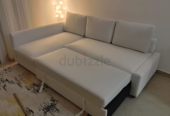 IKEA sofa cum bed L shape with big storage