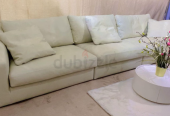 Frighetto Modern pure Leather Sofa brand new