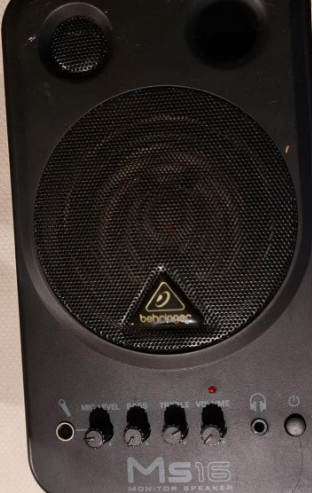 Behringer Ms 16 Studio Monitor Speaker