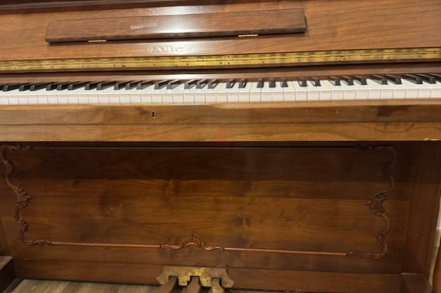 Samick upright piano imperial German scale