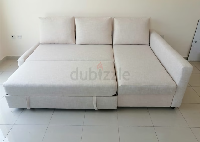 IKEA L shape sofa cumbed with storage available