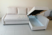 IKEA L shape sofa cumbed with storage available