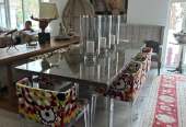 MARINA HOME DINING AND KARTEL CHAIRS