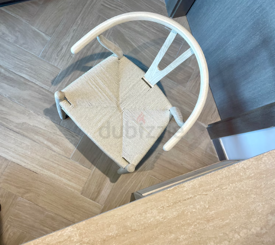 Desk set -Travertine desktop, natural wood drawers and chair – the perfect work station/ desk set up