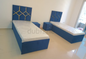 Different colors Brand New velvet luxury single size bed frame