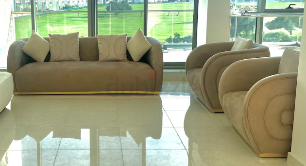 Sofa from Al Huzaifa furniture – alwasl less than a year old