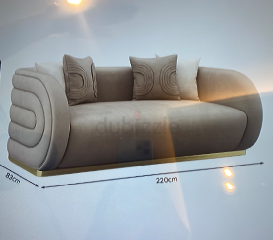 Sofa from Al Huzaifa furniture – alwasl less than a year old