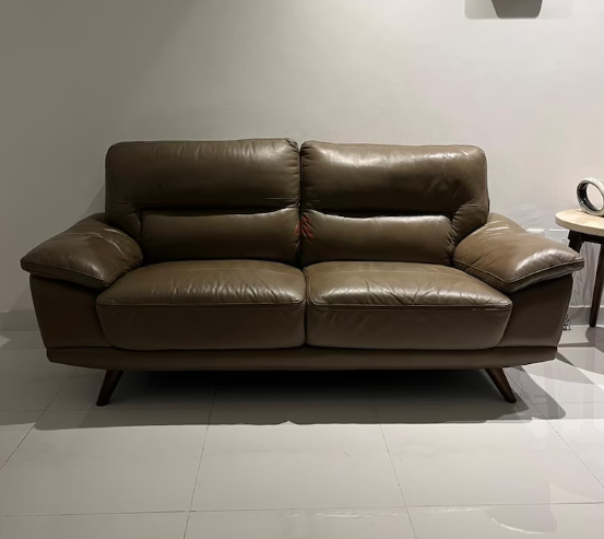 Luxury sofas, with coffee table and side tables