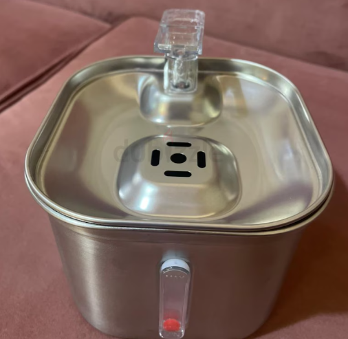 Pet Water Fountain Stainless Steel (2.2 Liter)