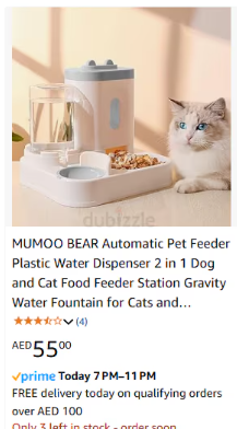 Automatic Cat Feeder and Waster Dispenser Set + Free Feeder Ball Toy