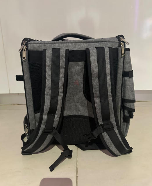 Pets, Cats and Bird Carrier Backpack Travel Parrot Bag Cage