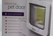 SureFlap White Electronic Microchip Pet Door