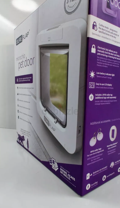 SureFlap White Electronic Microchip Pet Door