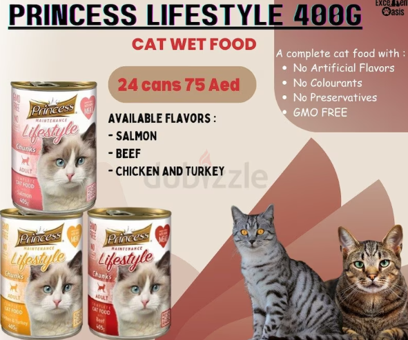 Princess maintenance lifestyle cat wet food 400gm