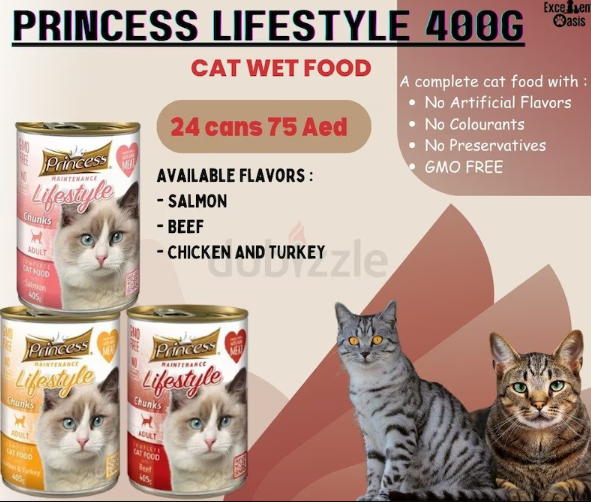 Princess maintenance lifestyle cat wet food 400gm