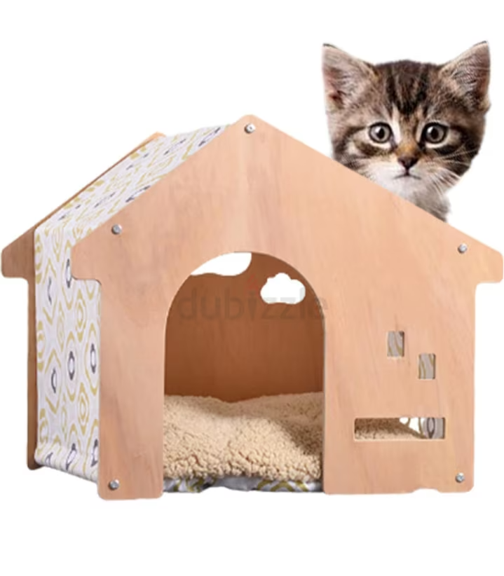Small Dog/Cat Wooden house with Free Delivery