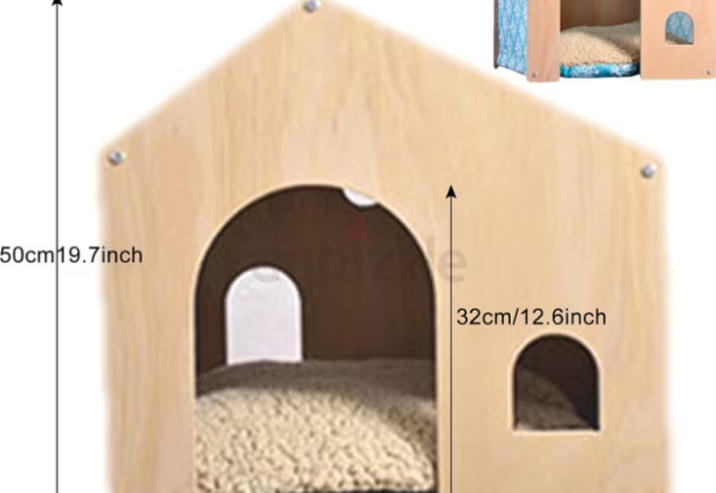 Small Dog/Cat Wooden house with Free Delivery