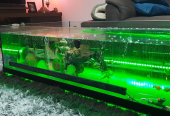 111cm long aquarium light, inbuilt oxygen divider