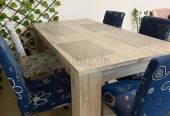 6 seater Dining Table with 5 chairs