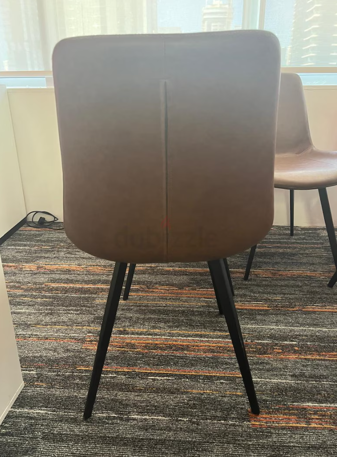 Brand new chairs never been used: Noivo Faux Leather Dining Chair