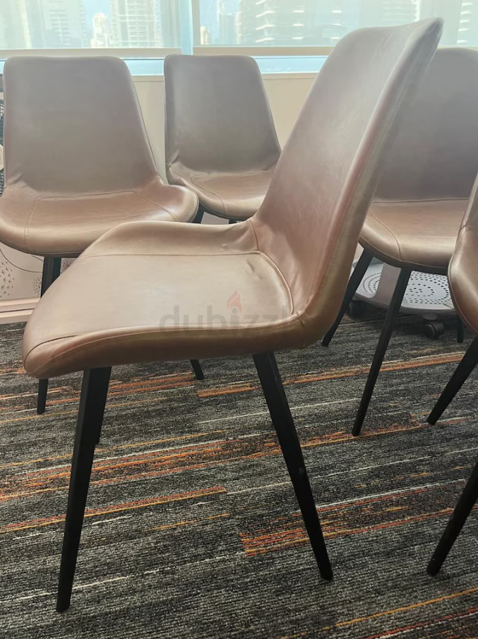 Brand new chairs never been used: Noivo Faux Leather Dining Chair