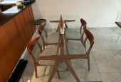 West Elm Dining Table with chairs for Sale!