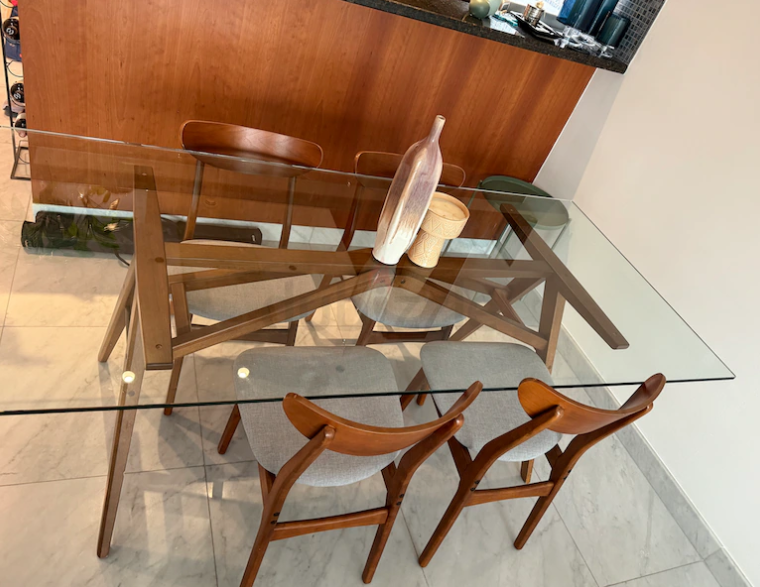 West Elm Dining Table with chairs for Sale!