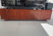 Custom made wooden TV cabinet