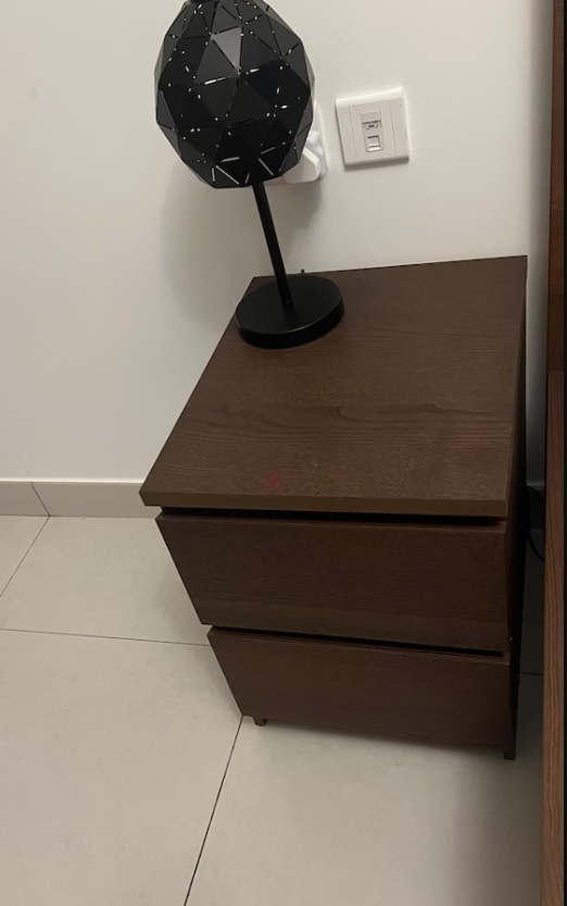 Ikea King size malm bed and matress