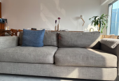 West Elm comfy couch for sale!