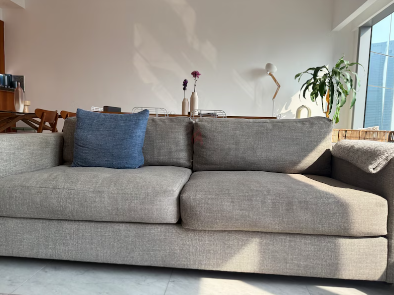 West Elm comfy couch for sale!