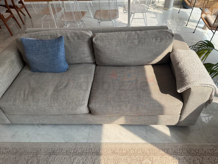 West Elm comfy couch for sale!