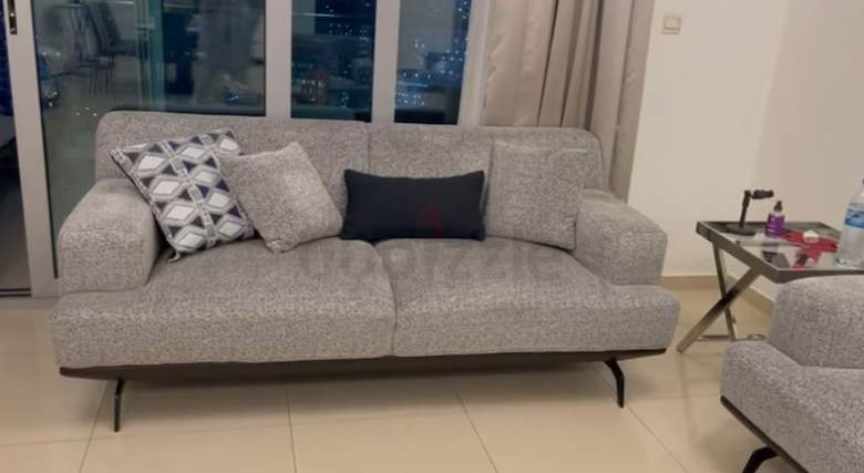 Brand new sofa set – 3 pieces – never used – heavily discounted
