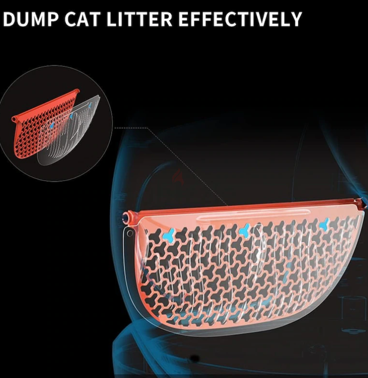 PETKIT Baffle for Emptying Cat Litter,One Click Cat Litte