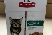 Hills Science Plan Tender Chunks in Gravy Kitten with Chicken Wet Cat Food – 85g×12