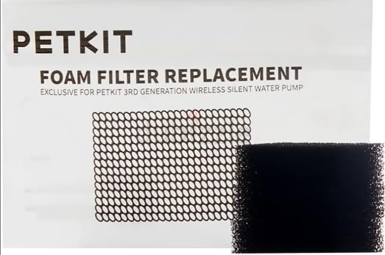 PETKIT Replaced Foam Filters for Eversweet 3 Pro/Solo 2/Solo SE Water Fountain,15 Pieces/Pack