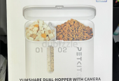 PETKIT Yumshare Gemini Automatic Cat Feeder wirth CAMERA and 2-WAY AUDIO, App Control, WiFi