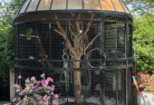 Huge bird cage